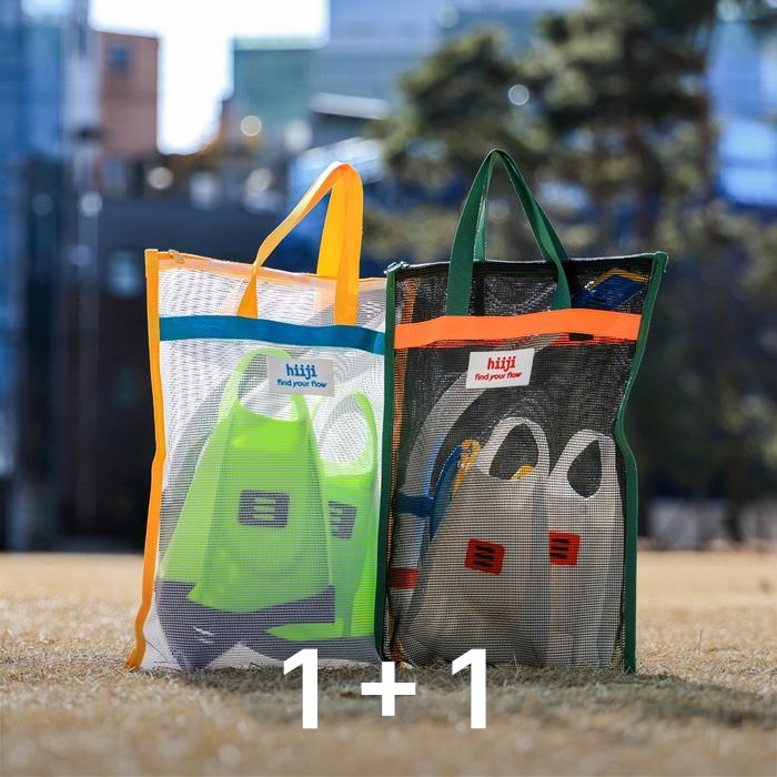 숏핀 다용도 매쉬백 [1+1]
