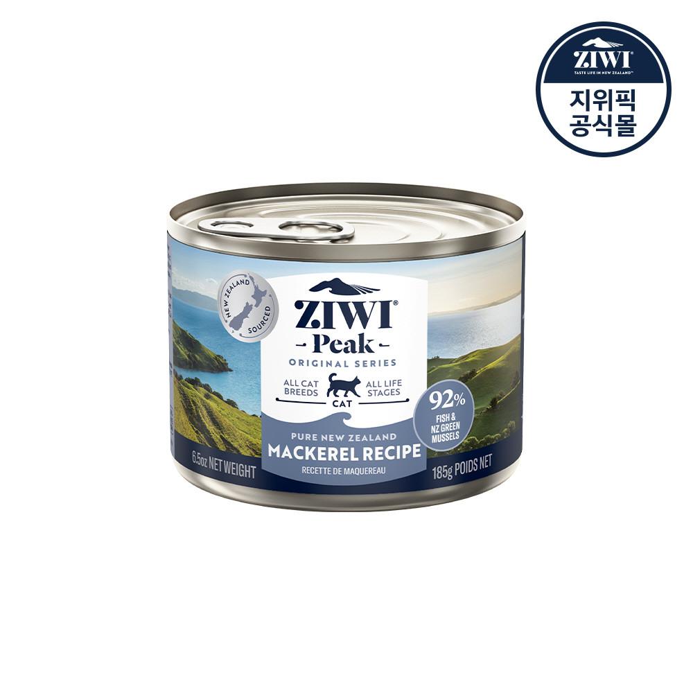 지위픽 캣 캔 고등어 185g