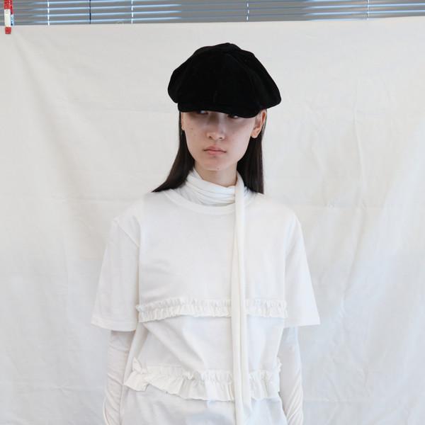 [2/25 순차 출고] Cotton Frill Top (Ivory)