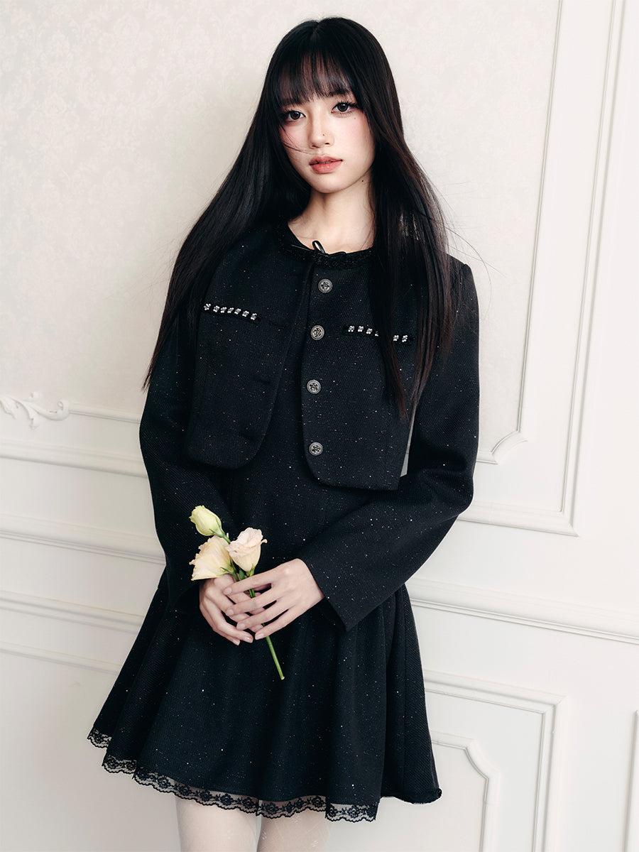 Sequined Luxurious Style Jacket/Dress FRA0412