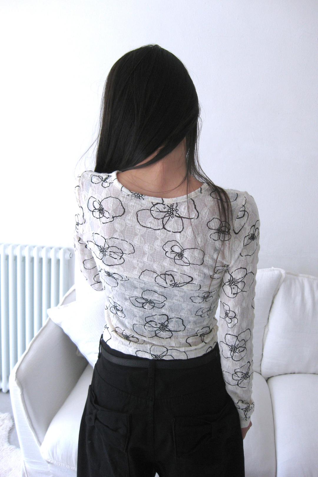 Noma Flora Sketch Top