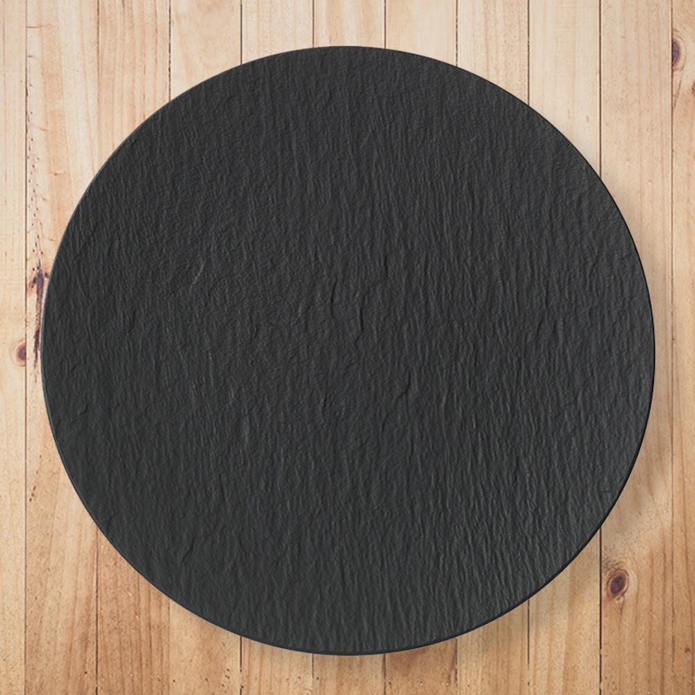 빌레로이앤보흐 매뉴팩쳐 락 고메접시 32cm 블랙