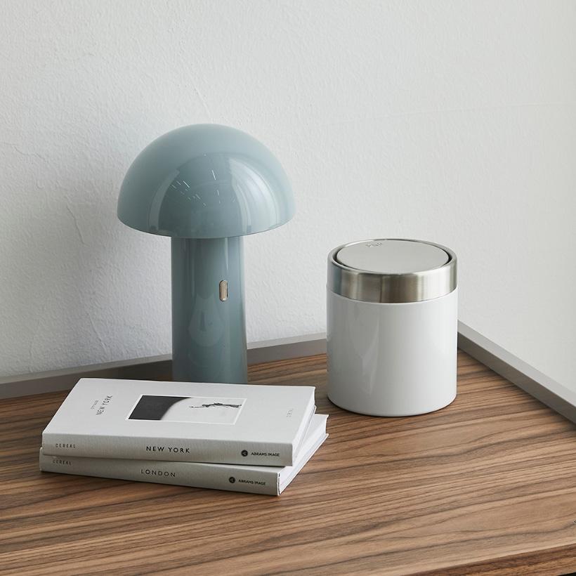 미니 스윙휴지통 1.5L_화이트