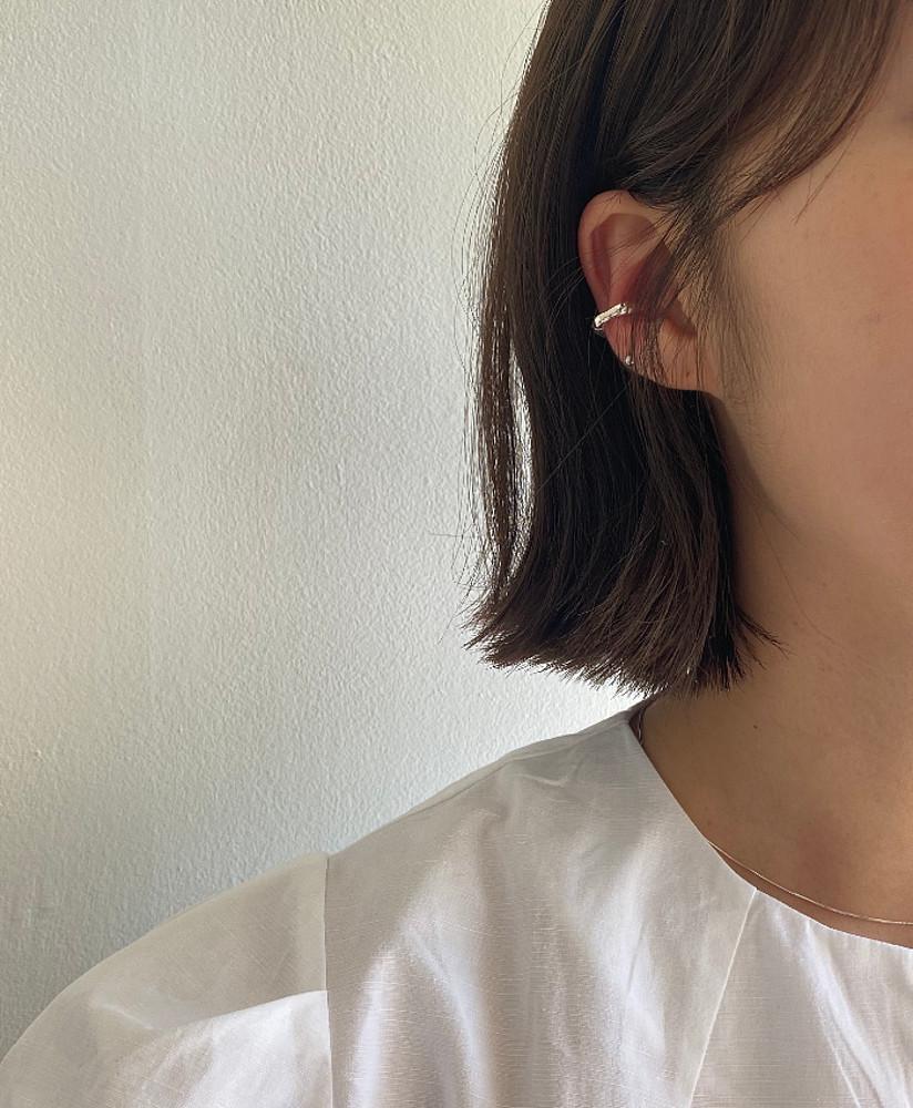 [16차 재입고] 베흐트 - 925실버 심플 뱀부 이어커프 bambou earcuff