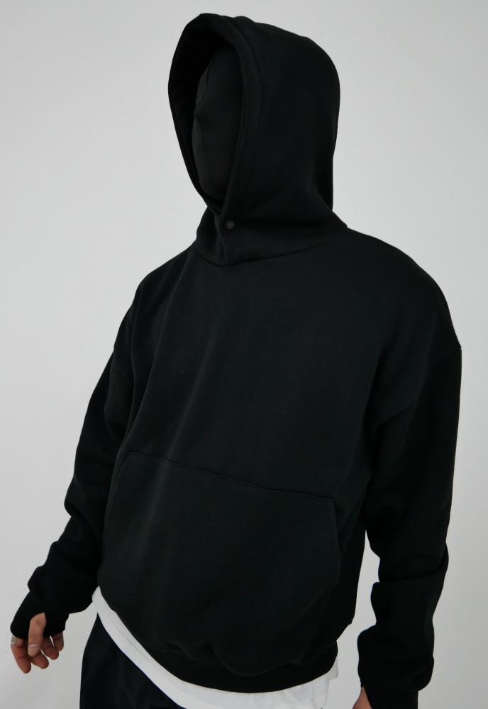 스냅 핸드워머 후드티셔츠(기모X)