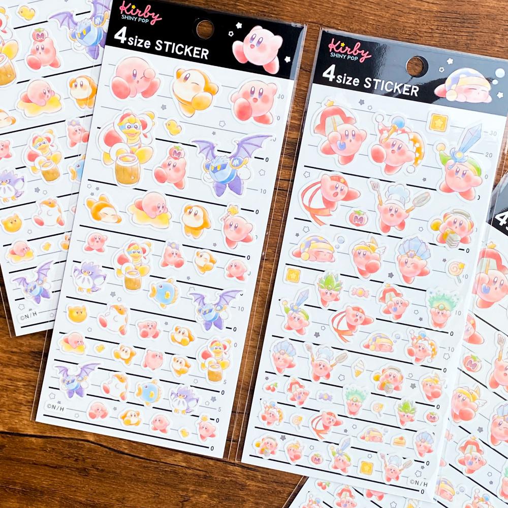 별의 커비 캐릭터 스티커 (2종 택1)