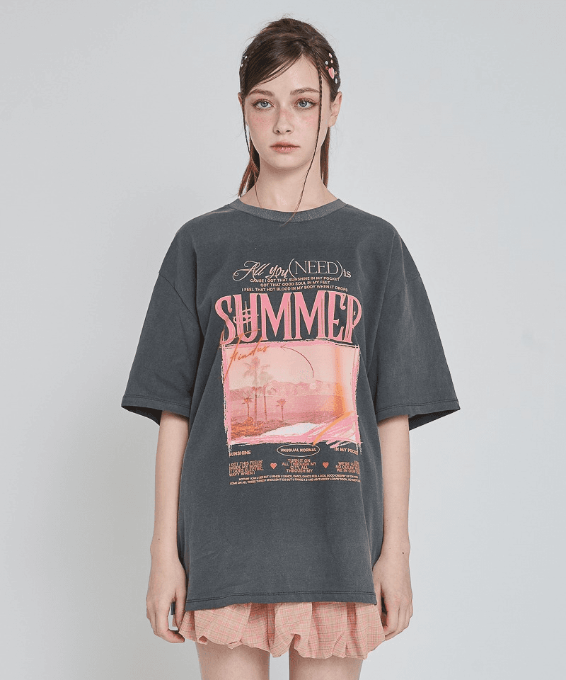 SUMMER OVER T-SHIRT_PIGMENT GREY
