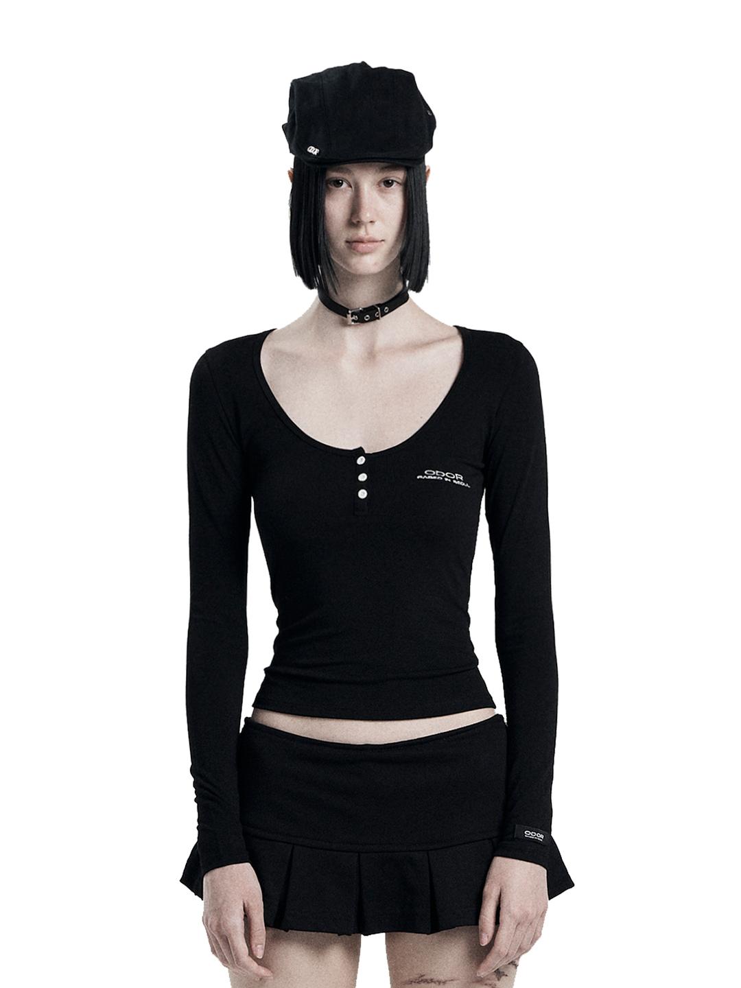 [2nd order] [ONLY ODOR] Basic button tee