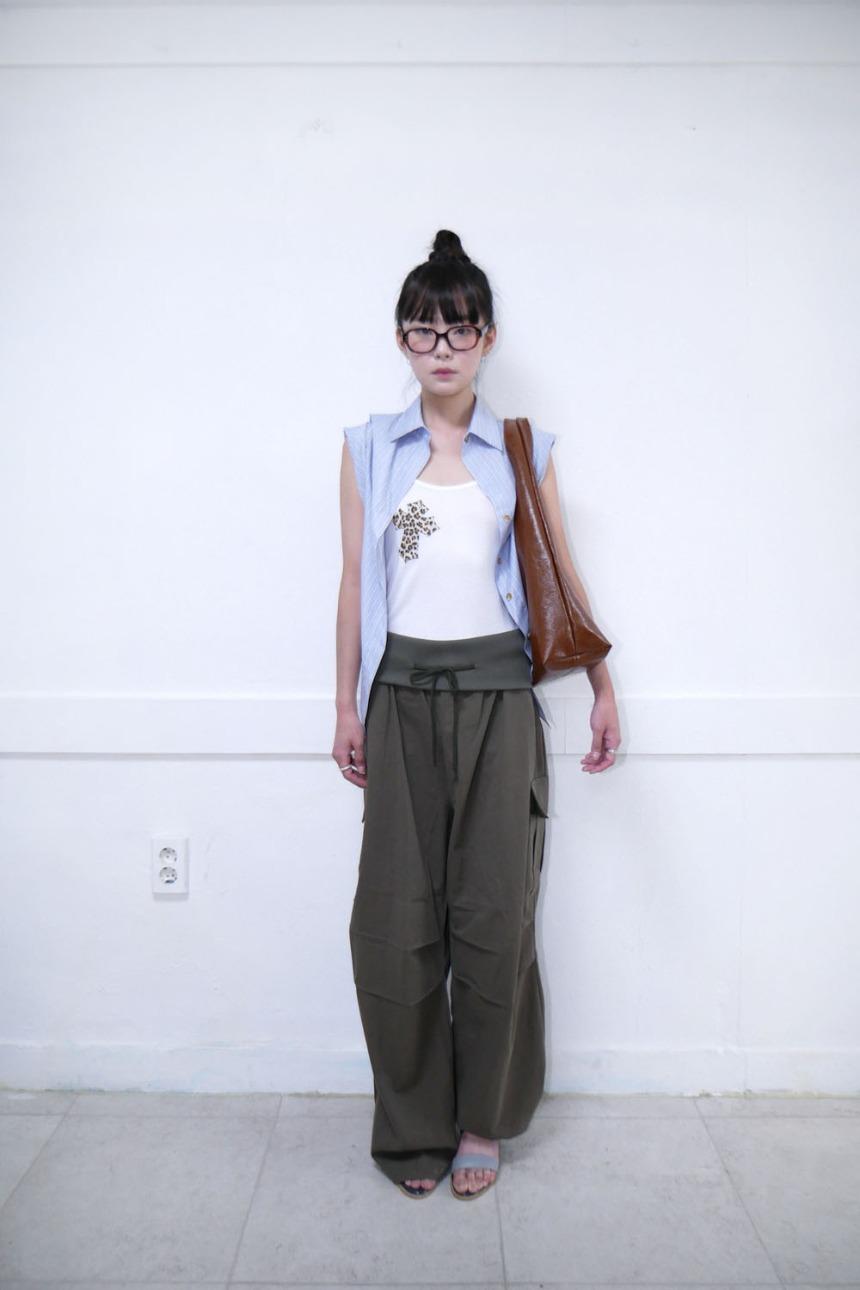 utility rib cargo pants (3color)