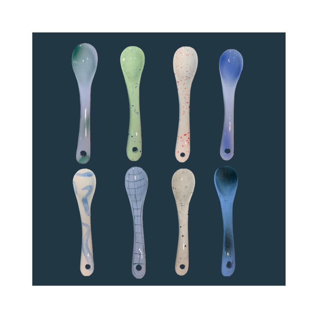 [Poy ceramics] Poy tea spoon (8type)