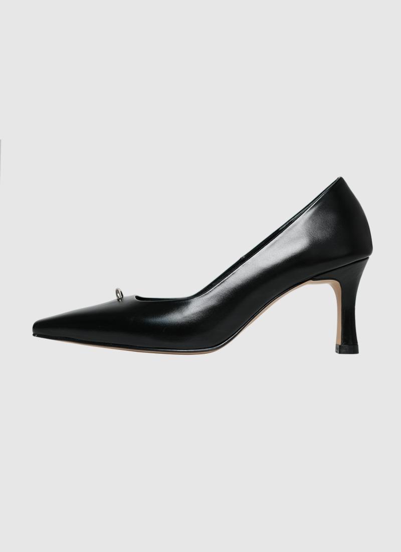 Half ring pumps(Black)