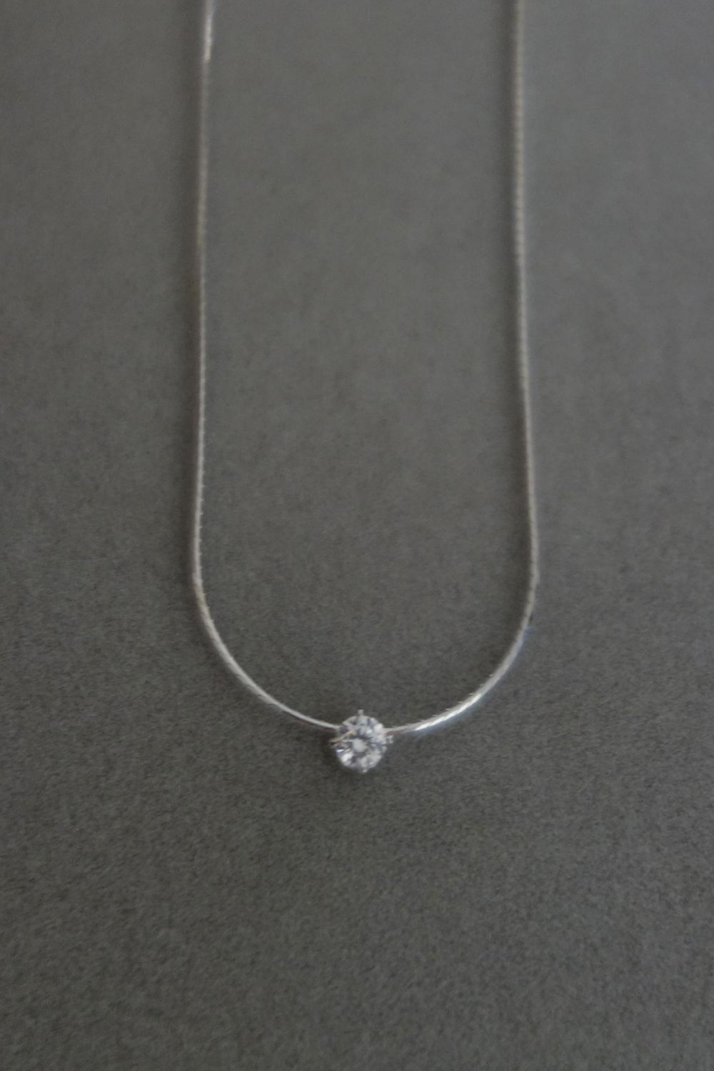 Stone Wire Necklace