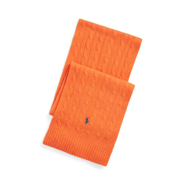 케이블 니트 울 블렌드 스카프 | Ralph Lauren® Korea