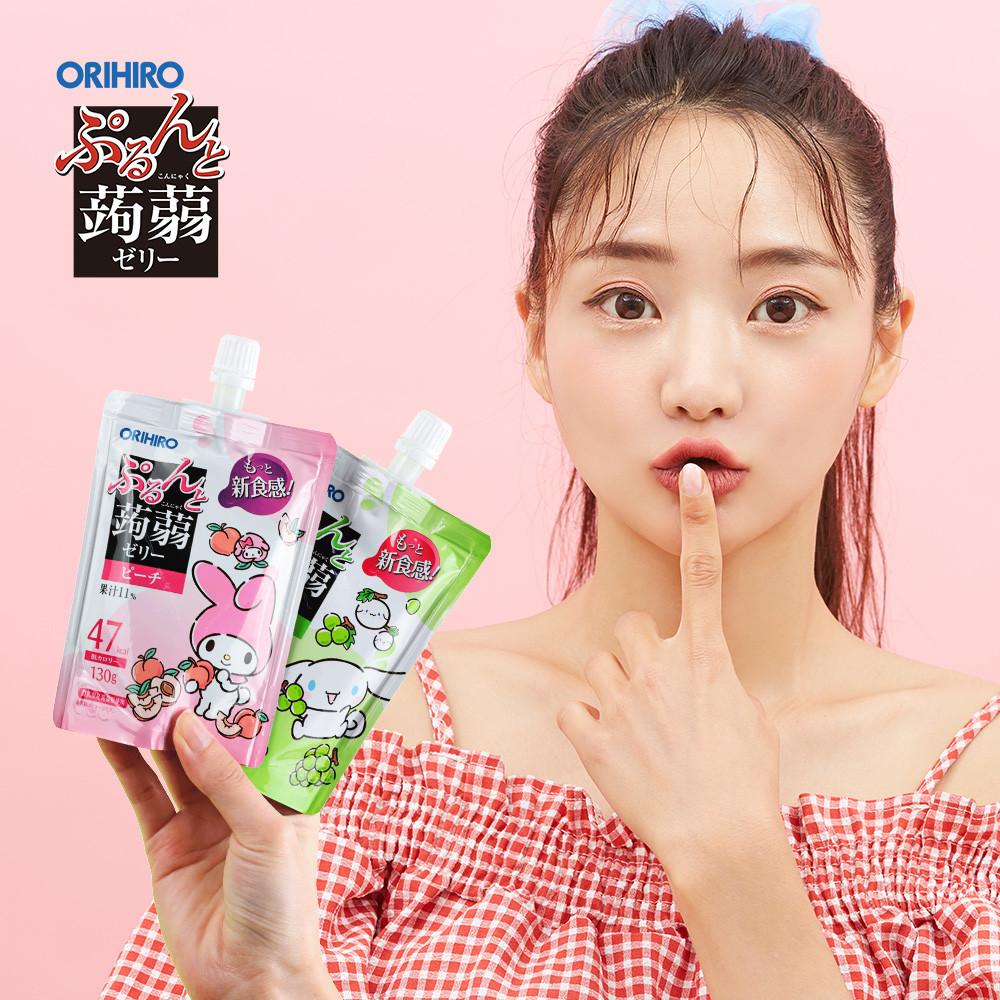 오리히로곤약젤리 산리오 130g 8팩+8팩 일본 ORIHIRO 코스트코