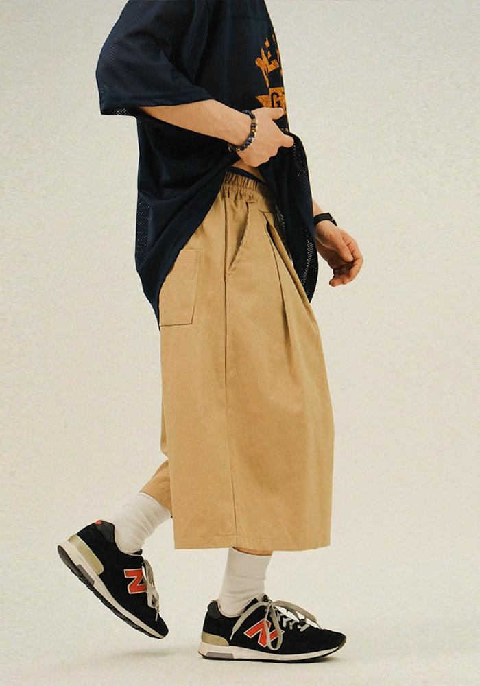 [블랙 당일출고/베이지 순차출고][MD추천][기획상품, 19800원] OI City Boy Bermuda Pants