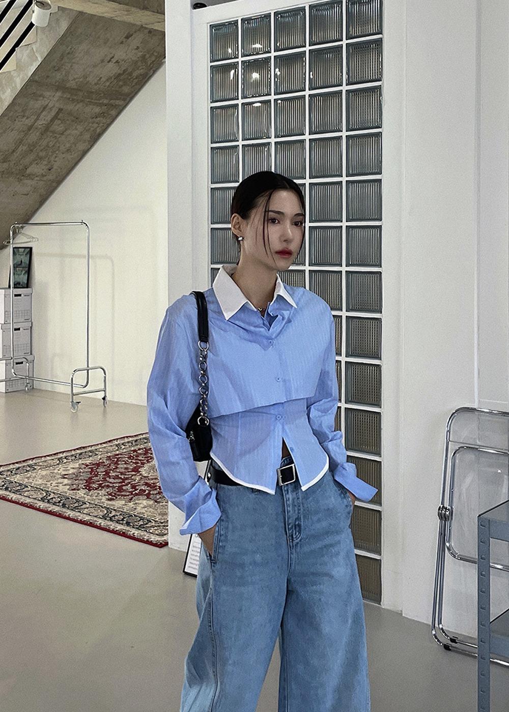 룩넌 포티 레이어드 셔츠 0134