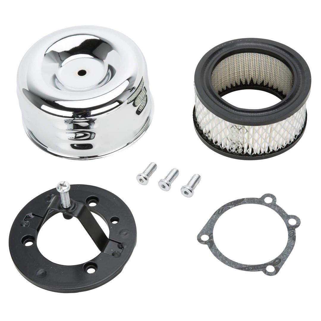 Louvered Air Cleaner for Harley CV / EFI 1991-2020 - Chrome