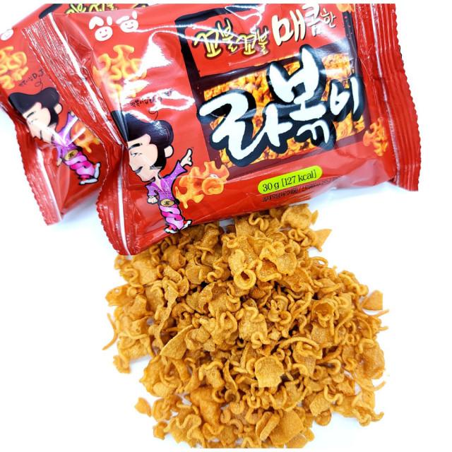 싱싱 라볶이 과자 30g 1봉 스낵
