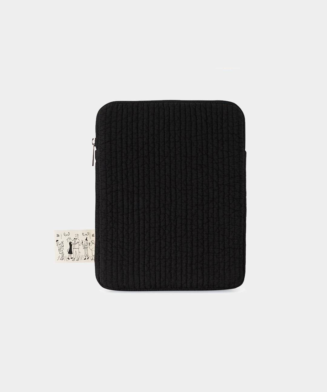 QUILTED 아이패드파우치 11인치 네츄럴블랙