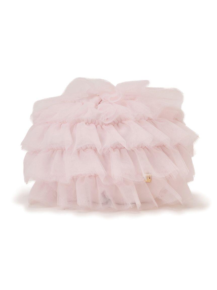 Tulle Pouch - ONE SIZE / PINK