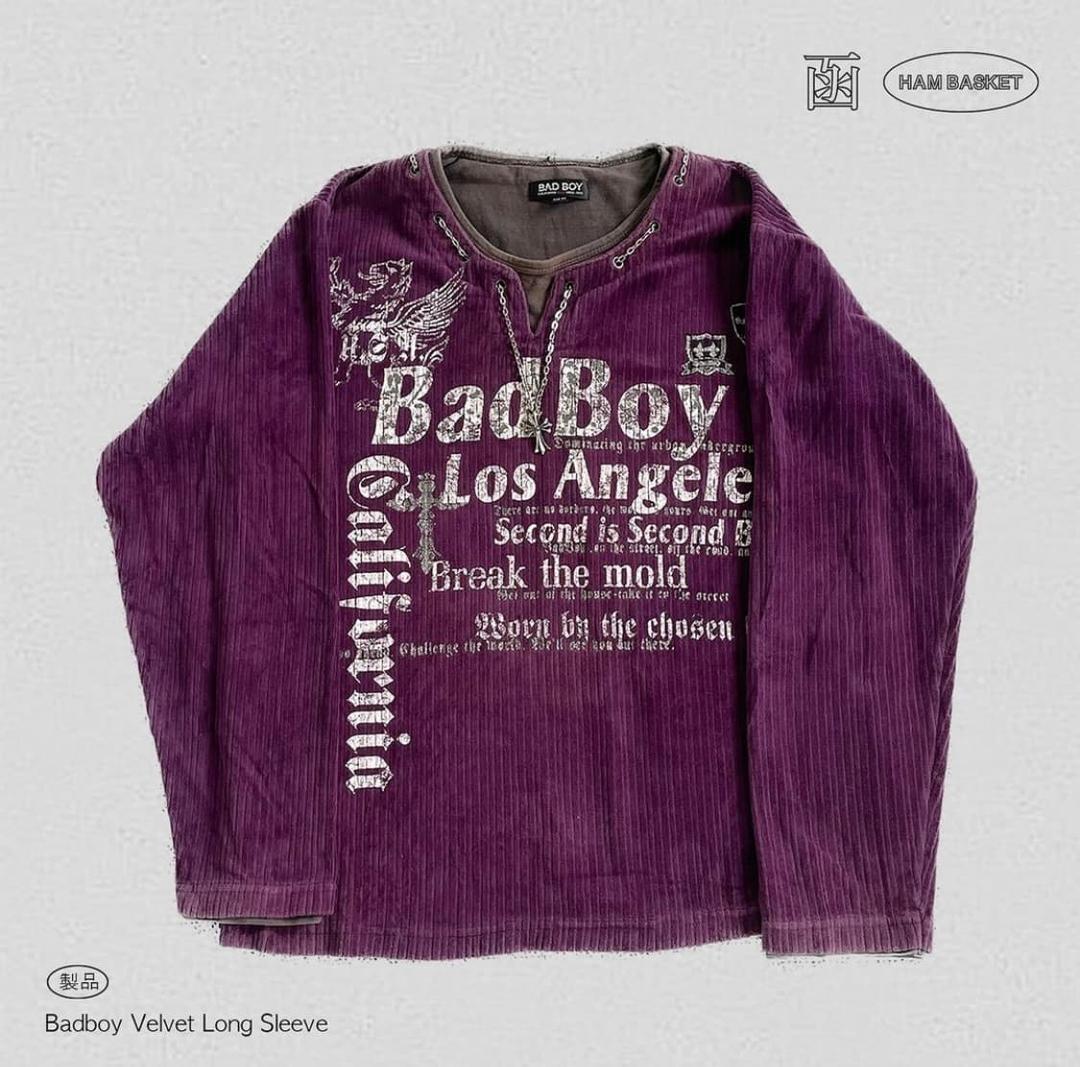 배드보이 벨벳 롱슬리브 | 후루츠패밀리