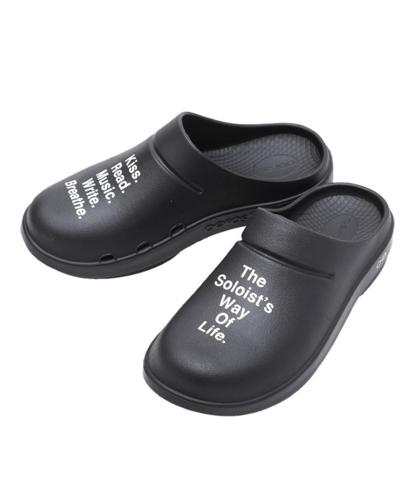 솔로이스트 우포스 클로그 슈즈  TAKAHIROMIYASHITATheSoloist. OOFOS crogs-the Soloist's Way Of Life-