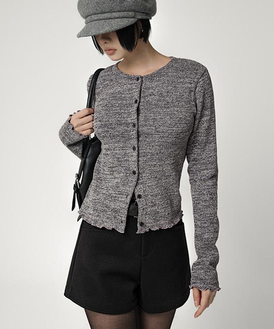 러비싯 보카시 슬림핏 니트 가디건 MARLED KNIT CARDIGAN