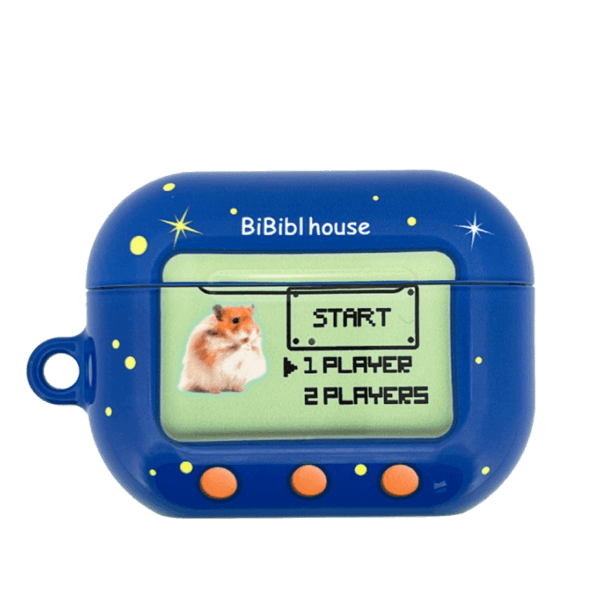 Hamster Tama Airpods Case (Blue)