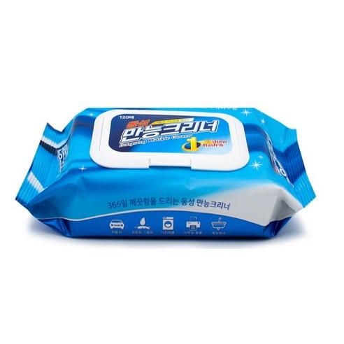 동성만능크리너 세정티슈 캡형 120p, 450g, 4개