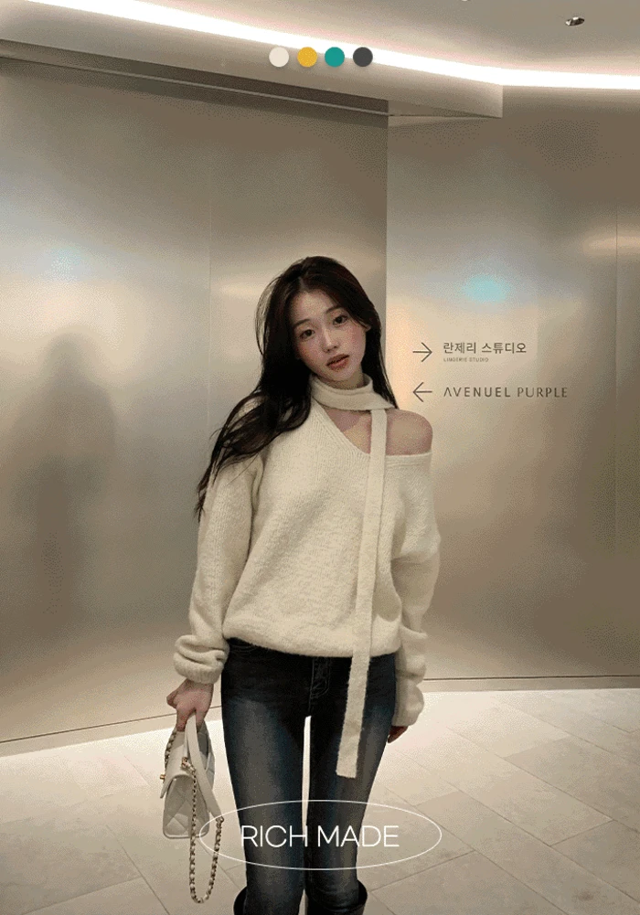 🍃여리오버핏+ 스카프타이 [MADE] 플라이 - knt