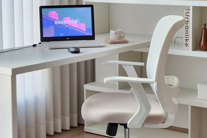 유닛 1600 컴퓨터 책상+책장 데스크 세트