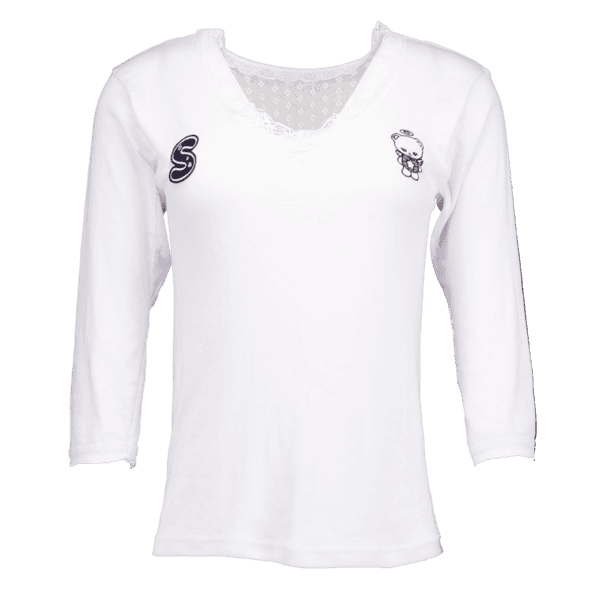BUDDY LACE TOP WHITE