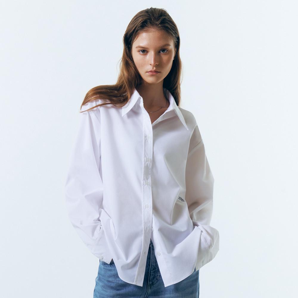 [PINK S 7/10, SKY BLUE S 7/18, WHITE S, BLUE S 7/26, LIGHT MINT 8/2 예약배송] 링클 프리 베이직 셔츠_15COLOR