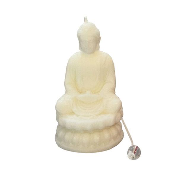 (HYOBEAK) Buddha Candle White