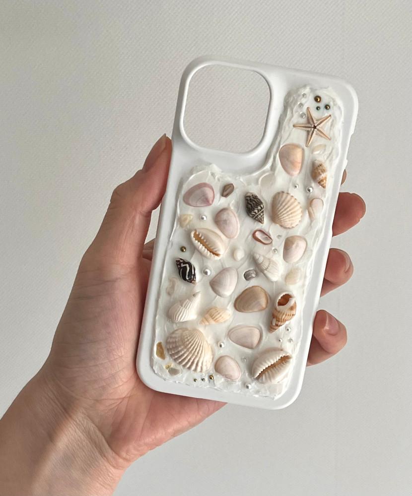 Seashell phone case 조개 폰케이스 handmade
