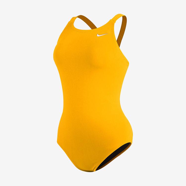 나이키 스윔 앤서 솔리드 패스트백 탄탄이 선다이얼 [NESSA040-724 자수 로고 여자 실내수영복]