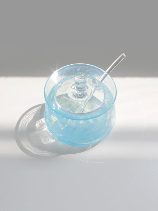 sora glass sugar pot