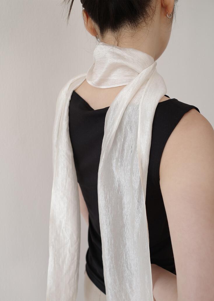 샤샤 스카프 - 아이보리