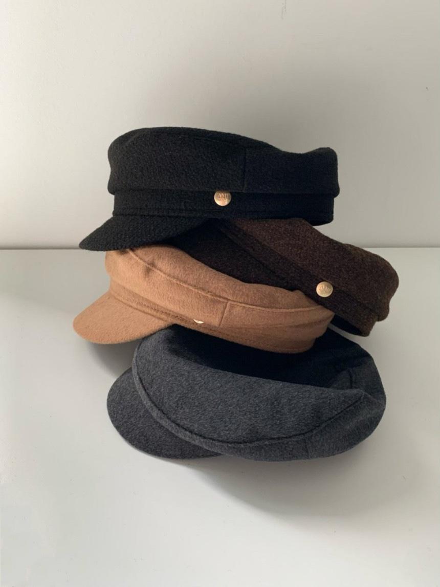 루아므 Am 아미먼트 울 베이커 캡 모자 5colors
