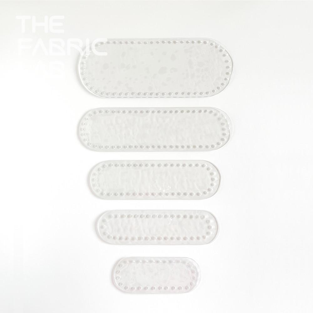 투명 가방 바닥 / 가방 부자재 코바늘 손 뜨개 DIY
