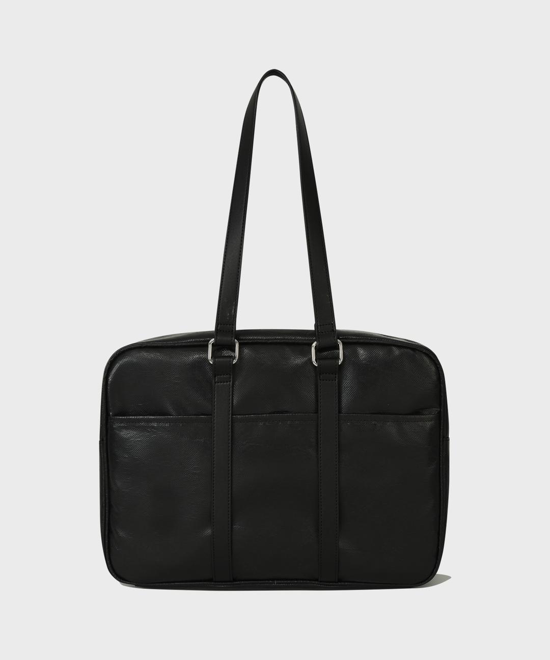 [9/16 예약발송] MONO SQUARE BAG M (BLACK) / UPCYCLED