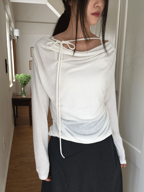 포이즌 드레이프 긴팔티 (3colors)