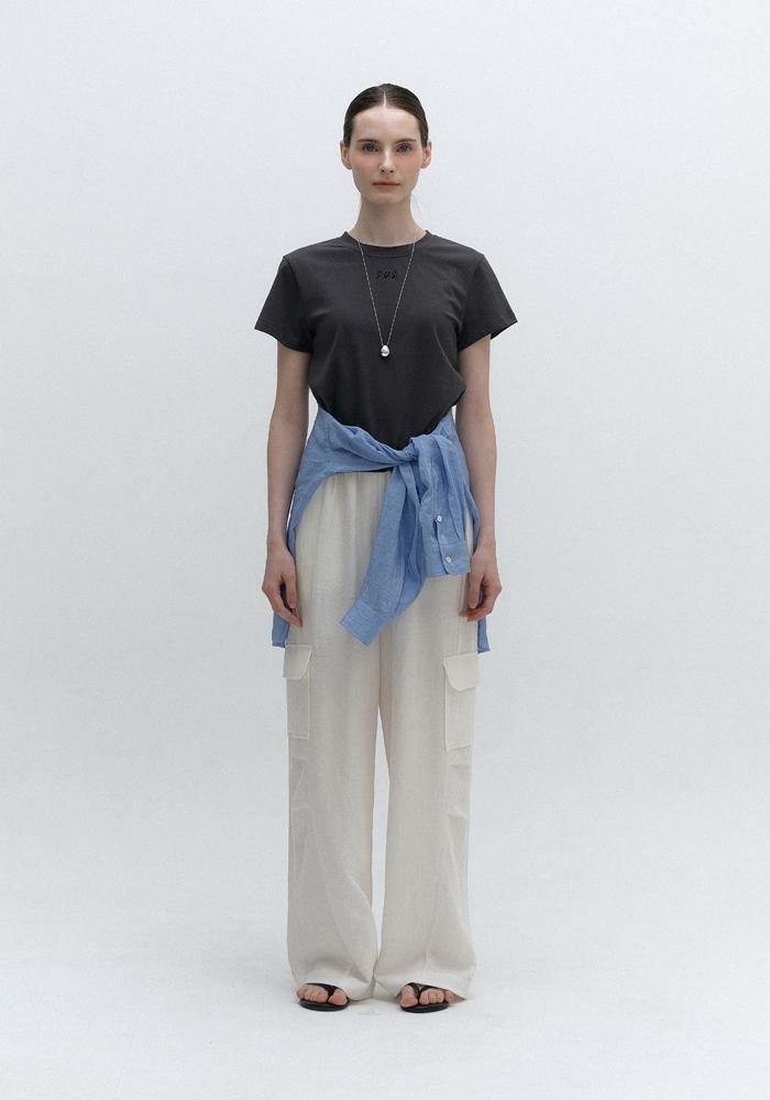 SUMMER CARGO PANTS_IVORY