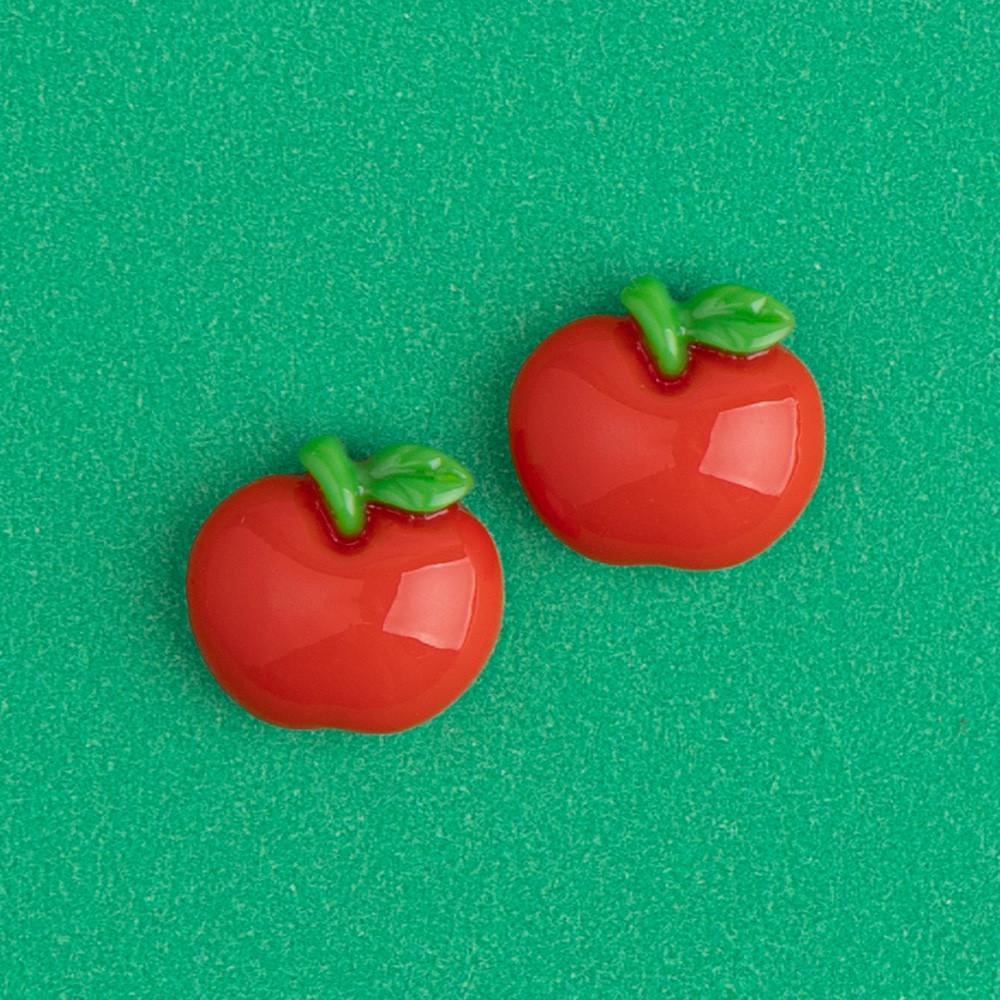 사과 애플 과일 모양 파츠 데코덴 재료