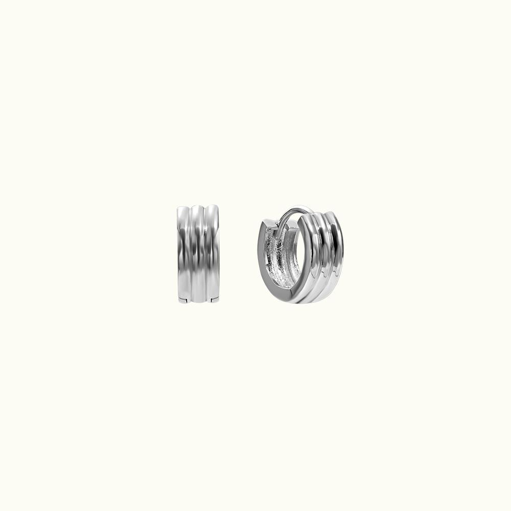 [8차 리오더][베흐트] fort earring / 925실버 포트 원터치 귀걸이