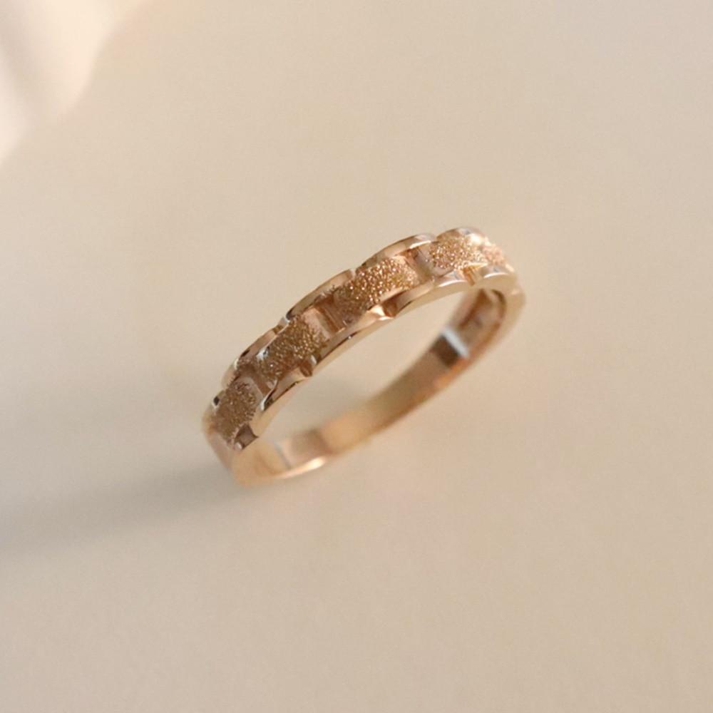 14k 18k 명품 체인 검지 우정링 반지