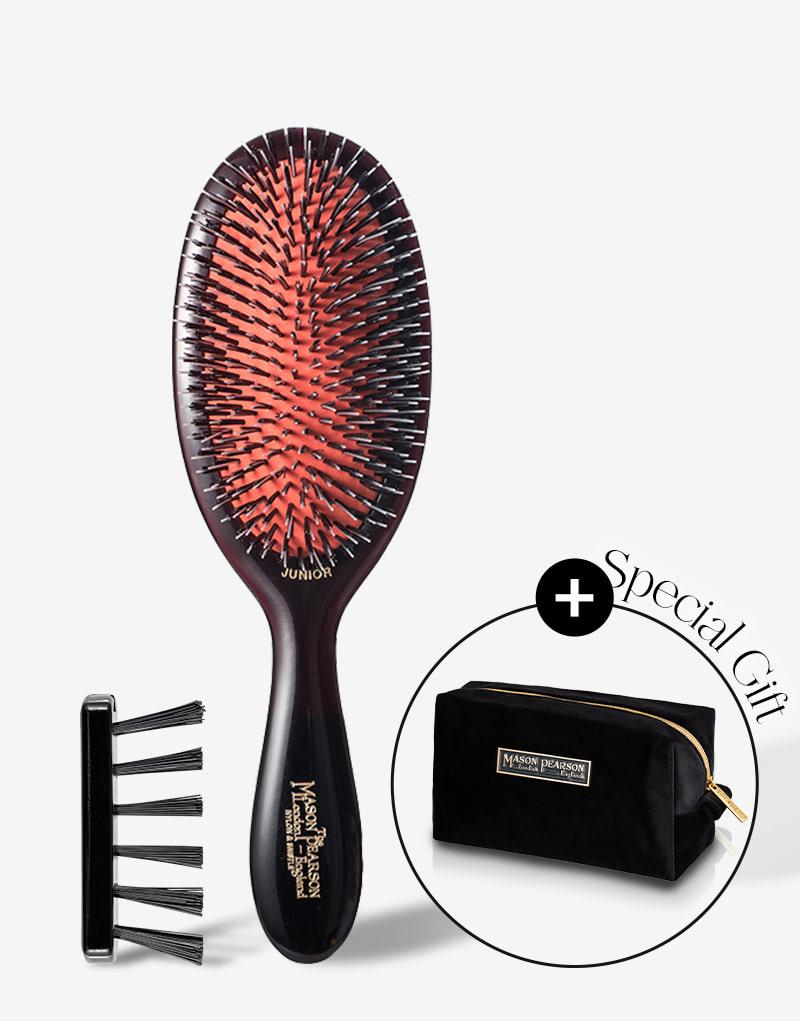 (파우치증정) 주니어 브리스틀 나일론헤어브러시 BN2