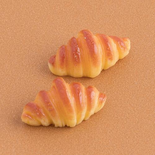 소금 크루아상 소금빵 빵 모형 데코 파츠 탑꾸 재료 B-R128