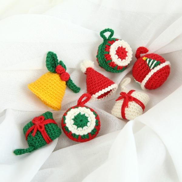 [DIY키트] 크리스마스 오너먼트세트 5종 (동영상포함)