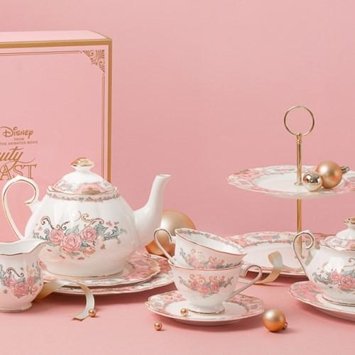 [디즈니] 미녀와야수_Tea Pot set (티팟+찻잔2인조)
